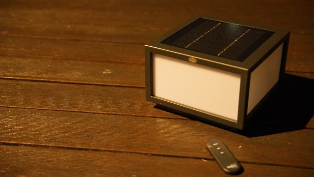 SkyGlow Solar Column Light, Stainless Steel LED IP55 Waterproof
